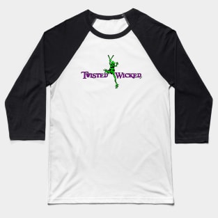 Twisted Wicked Peace Frog Baseball T-Shirt